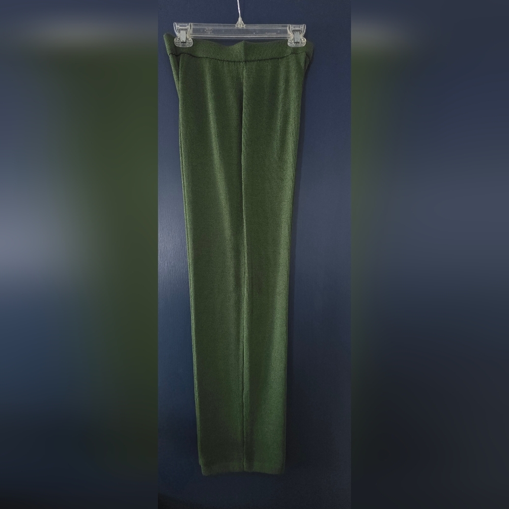 St. John Knit Gorgeous Green Pants NWOT